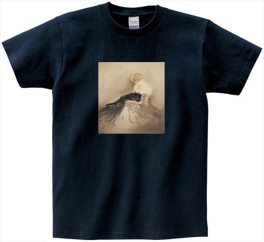 [T-shirt]Cat painting T-shirt "Fanny and the cat" Louis Icard 20