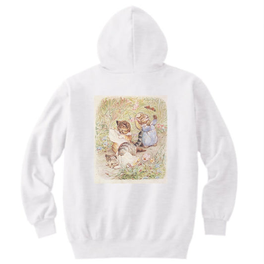 [Hoodie] Cat painting Hoodie "Staining strangers’ clothes" Beatrix Potter 08